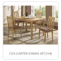 COS-CARTER DINING SET (1+4)